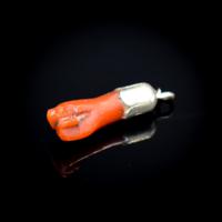 Antique Coral Silver Hand Figa Pendant Charm (4 of 8) Antique Coral Silver Hand Figa Pendant Charm (4 of 8)