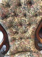 Nice Example of a Victorian Open Armchair (4 of 8) Nice Example of a Victorian Open Armchair (4 of 8)
