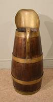 19th Century Oak Brass Bound Pitcher / Stick Stand (4 of 6) 19th Century Oak Brass Bound Pitcher / Stick Stand (4 of 6)