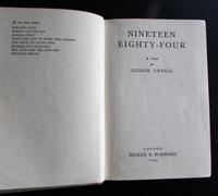 1949 1st Edition Nineteen Eighty Four - A Novel by George Orwell (2 of 5) 1949 1st Edition Nineteen Eighty Four - A Novel by George Orwell (2 of 5)