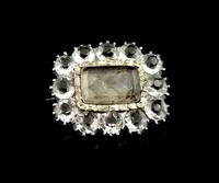 Georgian Mourning Brooch, 9ct Gold, Hairwork and Paste (5 of 12) Georgian Mourning Brooch, 9ct Gold, Hairwork and Paste (5 of 12)