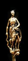 Victorian Silver Gilt Sugar Sifter Spoon 'diana The Huntress' Figure - Francis Higgins 1854 (8 of 23) Victorian Silver Gilt Sugar Sifter Spoon 'diana The Huntress' Figure - Francis Higgins 1854 (8 of 23)