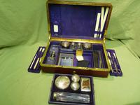 Quality French Fitted Travel – Vanity Box. c1880 (10 of 13) Quality French Fitted Travel – Vanity Box. c1880 (10 of 13)