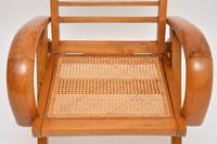 Satin Wood & Cane Vintage Satin Wood Armchair (12 of 12) Satin Wood & Cane Vintage Satin Wood Armchair (12 of 12)