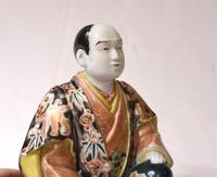 Japanese Kutani Porcelain Statue Male Figurine 1890 (8 of 9) Japanese Kutani Porcelain Statue Male Figurine 1890 (8 of 9)