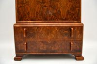 1930’s Art Deco Burr Walnut Tallboy Wardrobe (11 of 11) 1930’s Art Deco Burr Walnut Tallboy Wardrobe (11 of 11)