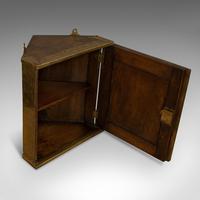 Petite Corner Cupboard, Brass, Mahogany, Wall, Cabinet, Art Nouveau, Victorian (9 of 12) Petite Corner Cupboard, Brass, Mahogany, Wall, Cabinet, Art Nouveau, Victorian (9 of 12)
