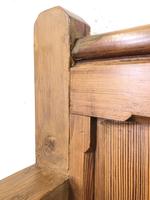 Pitch Pine and Oak Settle Bench with Storage (M-1522) (6 of 10) Pitch Pine and Oak Settle Bench with Storage (M-1522) (6 of 10)