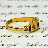 The Antique Victorian 1896 Sapphire & Diamond Ring (3 of 4) The Antique Victorian 1896 Sapphire & Diamond Ring (3 of 4)