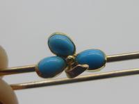 9ct Gold Turquoise Brooch (5 of 7) 9ct Gold Turquoise Brooch (5 of 7)