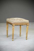 Square French Style Gilt Stool (6 of 7) Square French Style Gilt Stool (6 of 7)