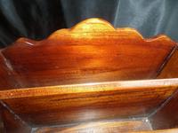 Edwardian Mahogany Desk Organiser / Letter / Bills Rack (6 of 6) Edwardian Mahogany Desk Organiser / Letter / Bills Rack (6 of 6)
