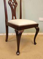Antique Set of Six Mahogany Chippendale Style Dining Chairs (7 of 8) Antique Set of Six Mahogany Chippendale Style Dining Chairs (7 of 8)