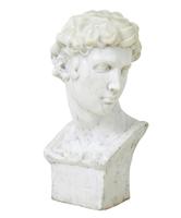 20th Century Decorative Marble Bust in Grecian Style