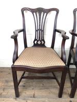 Pair of 19th Century Chippendale Style Armchairs (11 of 11) Pair of 19th Century Chippendale Style Armchairs (11 of 11)