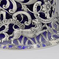 Large Victorian Irish Silver Dish 'Potato' Ring Wakely & Wheeler Wild Animals (10 of 18) Large Victorian Irish Silver Dish 'Potato' Ring Wakely & Wheeler Wild Animals (10 of 18)