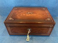 William IV Rosewood Box with Mother of Pearl Inlay (10 of 13) William IV Rosewood Box with Mother of Pearl Inlay (10 of 13)