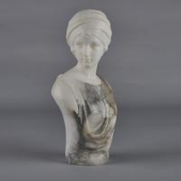 Italian Carved Alabaster Sculpture Signed by Pugi (2 of 9) Italian Carved Alabaster Sculpture Signed by Pugi (2 of 9)