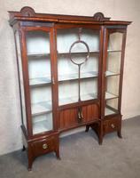 Edwardian Carved Mahogany Display Cabinet / China Cabinet (3 of 13) Edwardian Carved Mahogany Display Cabinet / China Cabinet (3 of 13)