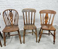 Interesting Harlequin Set of 6 Windsor Kitchen Chairs (6 of 6) Interesting Harlequin Set of 6 Windsor Kitchen Chairs (6 of 6)