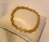 Vintage Bracelet 1970s 12ct Gold Filled Fancy Link with Stamped Bolt Ring (4 of 10) Vintage Bracelet 1970s 12ct Gold Filled Fancy Link with Stamped Bolt Ring (4 of 10)