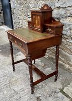 Antique Rosewood Inlaid Writing Desk (4 of 19) Antique Rosewood Inlaid Writing Desk (4 of 19)