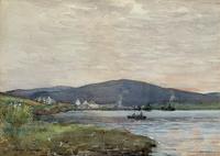 Andrew Gamley RSW - A Lochside Village Watercolour Painting (2 of 12) Andrew Gamley RSW - A Lochside Village Watercolour Painting (2 of 12)