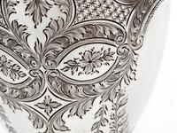 Edwardian Silver Goblet Engraved on the Bowl with Scrolls, Floral Motifs and Garlands (6 of 6) Edwardian Silver Goblet Engraved on the Bowl with Scrolls, Floral Motifs and Garlands (6 of 6)