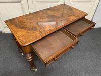 Fine Rare Burr Walnut Writing Table or Desk (5 of 20) Fine Rare Burr Walnut Writing Table or Desk (5 of 20)