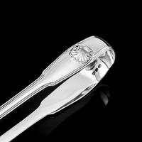 Antique Solid Silver Georgian Asparagus Tongs, Duke Sutherland Clan Crest - William Eley & William Fearn in London, 1820 (12 of 18) Antique Solid Silver Georgian Asparagus Tongs, Duke Sutherland Clan Crest - William Eley & William Fearn in London, 1820 (12 of 18)