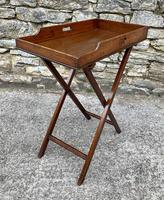 Small Antique Mahogany Butlers Tray on Stand (6 of 15) Small Antique Mahogany Butlers Tray on Stand (6 of 15)