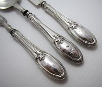 Antique 1861 Solid Sterling Silver English Victorian Christening / Childs Knife Fork Spoon Set 19th Century (3 of 8) Antique 1861 Solid Sterling Silver English Victorian Christening / Childs Knife Fork Spoon Set 19th Century (3 of 8)