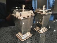 Stunning Art Deco HM Sterling Silver Cruets c1934 (10 of 12) Stunning Art Deco HM Sterling Silver Cruets c1934 (10 of 12)