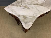 Victorian Mahogany Marble Topped Console Table (5 of 11) Victorian Mahogany Marble Topped Console Table (5 of 11)