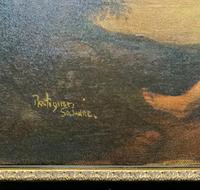 HUGE '17thc Old Master Manner' Original signed Italianate Landscape Oil Painting (12 of 16) HUGE '17thc Old Master Manner' Original signed Italianate Landscape Oil Painting (12 of 16)