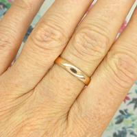 English Antique 9ct Rose Gold Wedding Band 1920's (7 of 10) English Antique 9ct Rose Gold Wedding Band 1920's (7 of 10)