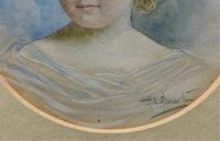 Albany E Howarth ARE Miniature Watercolour Portrait Painting of Little Girl (5 of 11) Albany E Howarth ARE Miniature Watercolour Portrait Painting of Little Girl (5 of 11)