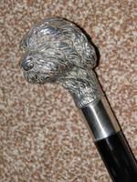 Vintage 925 Silver Detailed Deer Hound Dog's Head Walking Stick / Cane (7 of 20) Vintage 925 Silver Detailed Deer Hound Dog's Head Walking Stick / Cane (7 of 20)