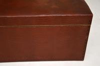 Vintage Faux Crocodile Skin Blanket Chest / Ottoman (8 of 12) Vintage Faux Crocodile Skin Blanket Chest / Ottoman (8 of 12)