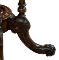 Oval Inlaid Walnut Loo Table on Quadruple Base (8 of 8) Oval Inlaid Walnut Loo Table on Quadruple Base (8 of 8)