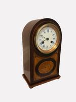 Outstanding Quality Antique Victorian Inlaid Mahogany 8 Day Striking Desk Clock (6 of 8) Outstanding Quality Antique Victorian Inlaid Mahogany 8 Day Striking Desk Clock (6 of 8)