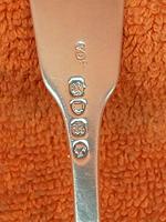 Antique Sterling Silver Hallmarked 1852, 175mm Fork, George Aldwinckle, London (4 of 7) Antique Sterling Silver Hallmarked 1852, 175mm Fork, George Aldwinckle, London (4 of 7)