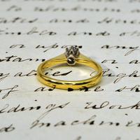 The Vintage 1982 18ct Gold Diamond Solitaire Ring (4 of 4) The Vintage 1982 18ct Gold Diamond Solitaire Ring (4 of 4)