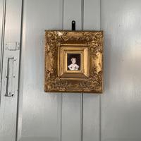 Antique Victorian portrait in oil of a young girl child in ornate gesso frame 2 of 2 (3 of 10) Antique Victorian portrait in oil of a young girl child in ornate gesso frame 2 of 2 (3 of 10)