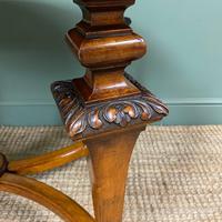 Magnificent Victorian Figured Walnut Antique Centre Table (2 of 9) Magnificent Victorian Figured Walnut Antique Centre Table (2 of 9)