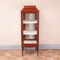 Pagoda Topped Edwardian Inlaid Mahogany Display Cabinet (5 of 14) Pagoda Topped Edwardian Inlaid Mahogany Display Cabinet (5 of 14)