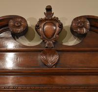 Early 18th Century Black Walnut Carved Wall Mirror (2 of 5) Early 18th Century Black Walnut Carved Wall Mirror (2 of 5)