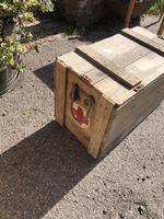 Vintage Wooden Crate Box with Red Cross Logo (3 of 10) Vintage Wooden Crate Box with Red Cross Logo (3 of 10)