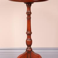 1920s Fan Inlaid Mahogany Wine Table (3 of 8) 1920s Fan Inlaid Mahogany Wine Table (3 of 8)