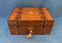 Victorian Walnut Inlaid Jewellery Box (3 of 12) Victorian Walnut Inlaid Jewellery Box (3 of 12)